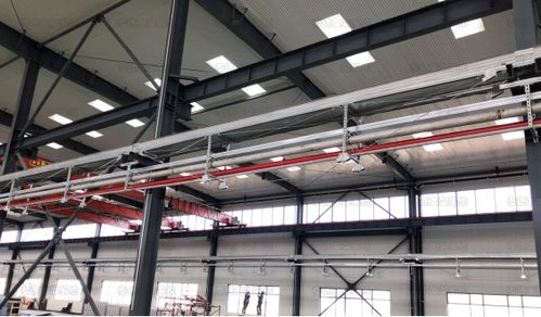 泰德重型管道支架系统应用于上海汽车工厂项目